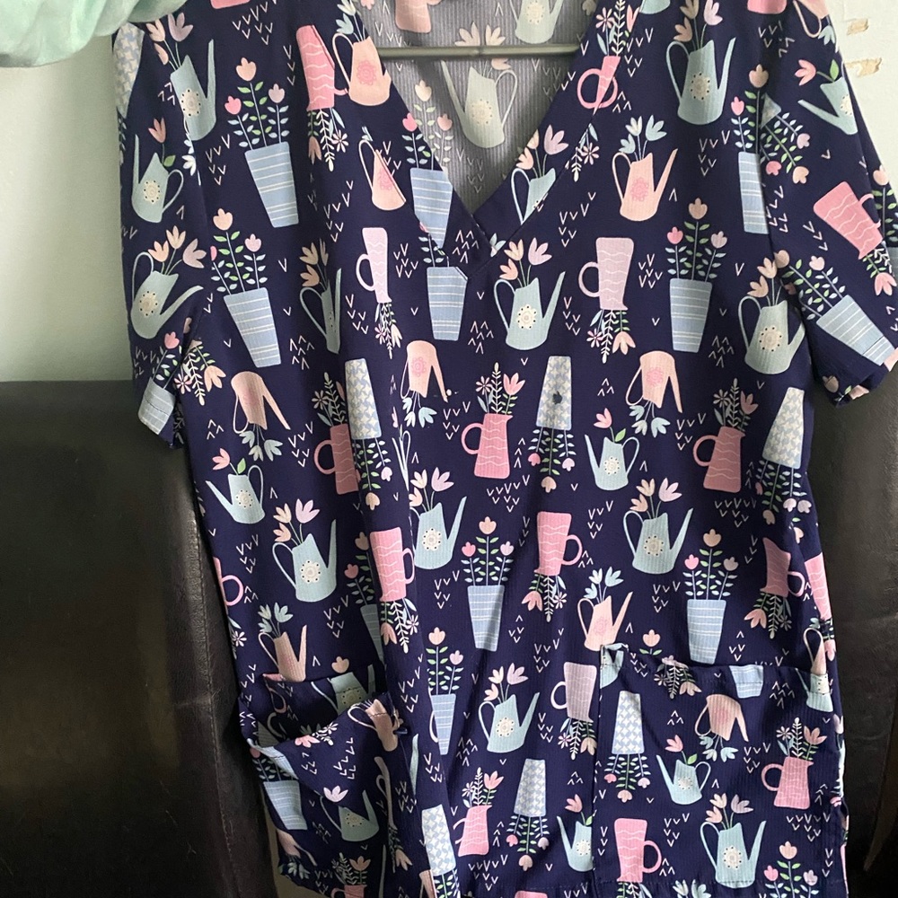 Scrub tops